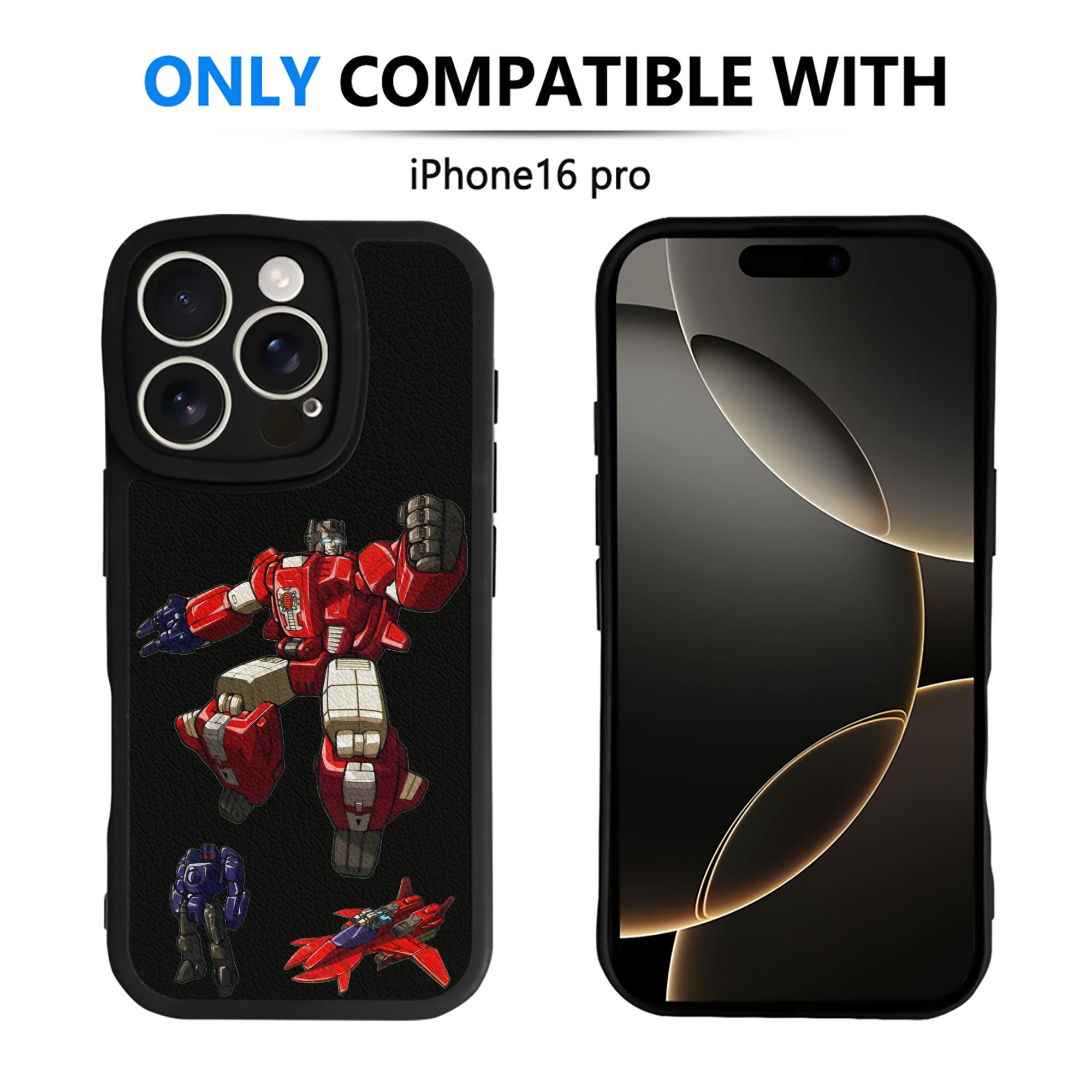 （画像用）  【iPhone 16シリーズ対応】シリコンスマホケース（レザー調） 材質：シリコン